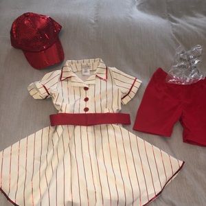 ❤️❤️SOLD❤️❤️Retro baseball player dress/costume